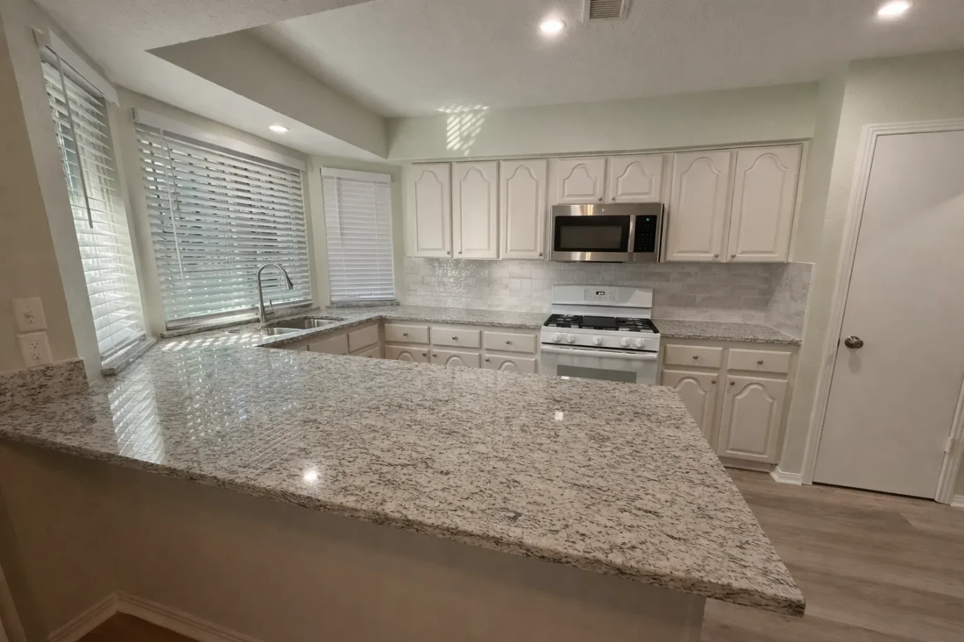 After: kitchen refresh in Dallas, TX