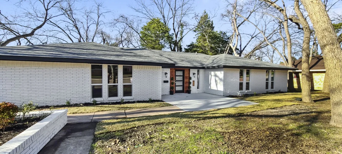 After: roof replacement in Dallas, TX