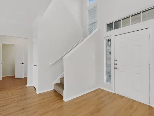 After: entry and staircase in DeSoto, TX
