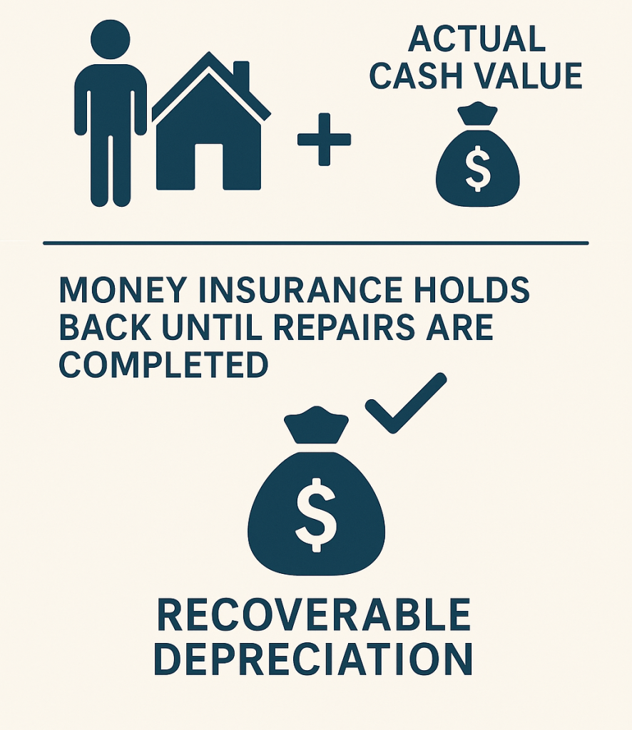 What is recoverable depreciation?